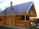 Дачные дома из оцилиндрованного бревна в Орехово-Зуево
