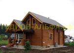 Дачные дома из оцилиндрованного бревна в Ивантеевке