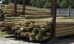 Опоры ЛЭП деревянные от производителя