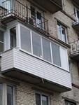 Остекление и обшивка балконов и лоджий в СПб