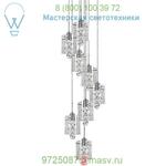 OB-MP2708-CH Kuzco Lighting MP27 LED Multi Light Pendant Light (8) - OPEN BOX RETURN, опенбокс