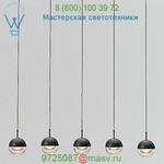 Seed Design Dora PL5 Linear Suspension Light SLD-1010PL5-BRS, светильник