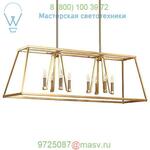 Feiss Conant 8 Light Linear Suspension Light F3152/8CH, светильник