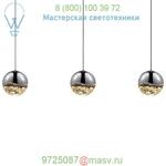 2920.01-SML Grapes 3 Light LED Rectangular Multipoint Pendant SONNEMAN Lighting, светильник