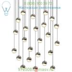 SONNEMAN Lighting Grapes 24 Light LED Round Multipoint Pendant 2918.01-SML, светильник