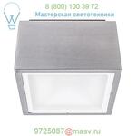 Bloc Flush Mount Ceiling Light Modern Forms FM-W9200-BK, уличный потолочный светильник