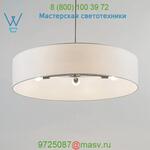 Ziggy 5 Arm Chandelier (White Linen) - OPEN BOX RETURN Lights Up!, светильник