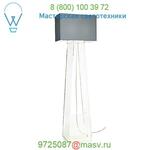 Tube Top Floor Lamp Pablo Designs TT 60 WHT/CLR, светильник