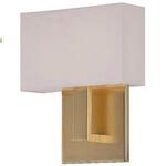 Manhattan dweLED 7in Wall Sconce WS-13107-BO dweLED, настенный светильник