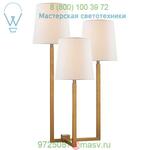 Visual Comfort Margot Triple Arm Table Lamp SK 3030HAB-L, настольная лампа