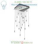 SER-24P-PC-BU Seraph Square LED Multi-Light Pendant Light Blackjack Lighting, светильник