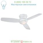 Minka Aire Fans Concept Traditional Outdoor Flush Mount Ceiling Fan F593L-PW, светильник