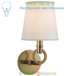 Malibu Wall Sconce 611-AGB Hudson Valley Lighting, настенный светильник