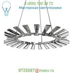 Wedge LED Chandelier Light Blackjack Lighting, светильник