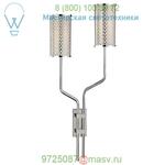 Hugo 2 Light Wall Sconce Hudson Valley Lighting 3922-AGB, настенный светильник бра