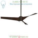 Triple LED Ceiling Fan Minka Aire Fans F832L-BN/SL, светильник