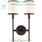 Aberdeen Two Light Wall Sconce Hudson Valley Lighting 622-PN, настенный светильник бра