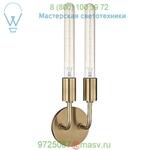 Mitzi - Hudson Valley Lighting Ava Double Wall Sconce H109102-AGB, настенный светильник бра