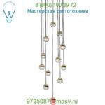 SLD-1010PC12-BRS Seed Design Dora P12 Multi-Light Pendant Light, светильник