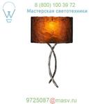 Ironwood Twist Glass Wall Sconce Hammerton Studio CSB0032-0C-RB-SG-G2, настенный светильник