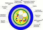 Оптические кабели модульной конструкции  марок ОКД (ОКДН)