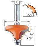 Фреза радиусная c подшипником TCT S=6 D=22,2x12,7