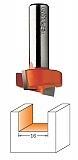 Фреза пазовая петли TCT S=6 D=16 x19