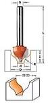 Фреза концевая калевочная TCT S=6 D=19x1