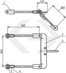 Коромысло для компенсированной анкеровки 159