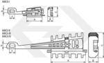 Натяжные монтажные зажимы типа МКЗ