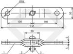 Планка распорная 111